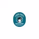Modern logo design for Excel Café, a coffee shop offering traditional and modern coffee experiences.