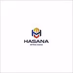 Colorful corporate logo for Hasana Mitra Usaha, emphasizing branding and business partnership.