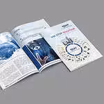High-quality corporate brochure design showcasing professional branding and marketing solutions.