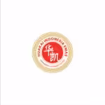 Stylized logo of Huakai Indonesia Emas Mandarin Learning Center with red Chinese characters and gold accents.