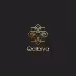Elegant gold logo design on black background for branding and corporate identity.